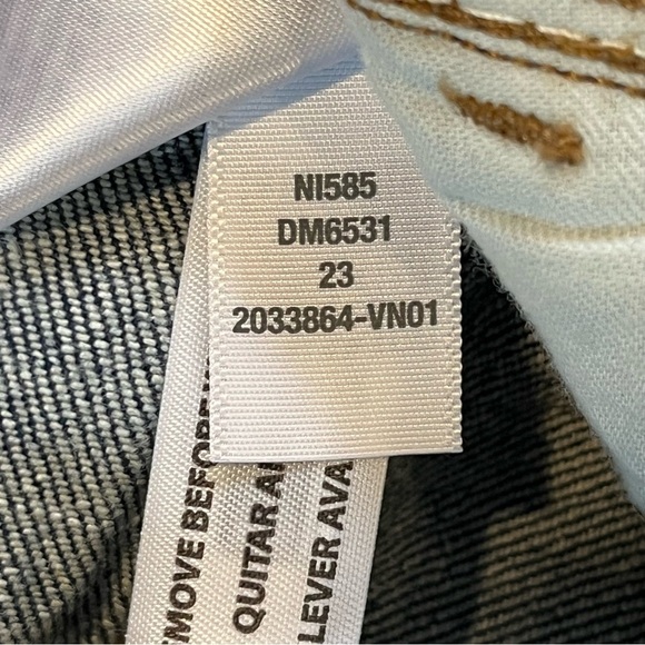 Madewell The Perfect Vintage Straight Jean Greenhaven Wash Women’s Size 23 Denim - Picture 9 of 14